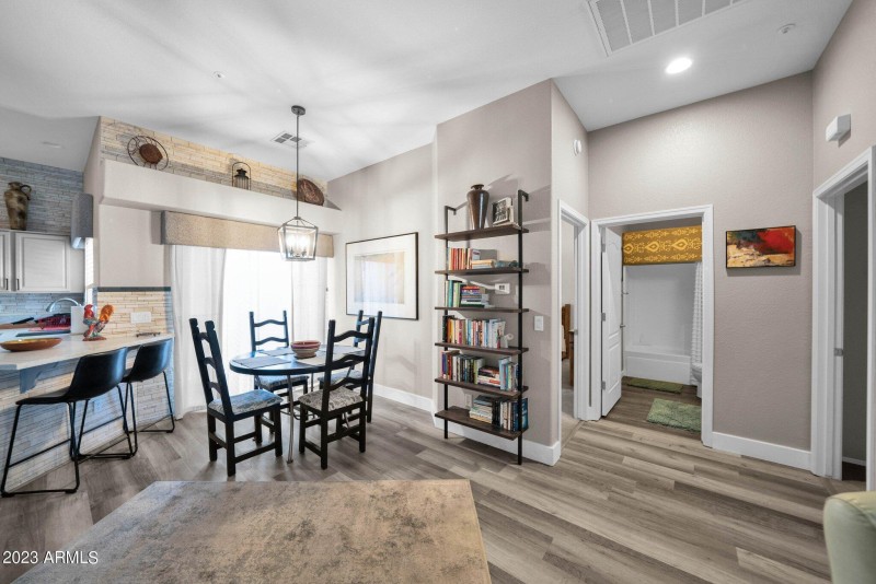 Living to Dining area