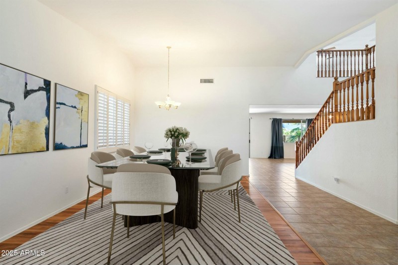 Staged Formal Dining