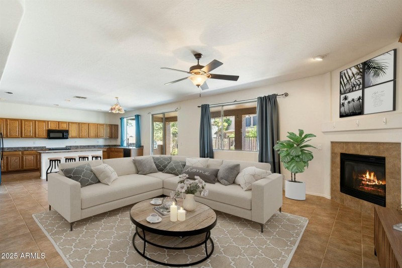 Large Open Family Room