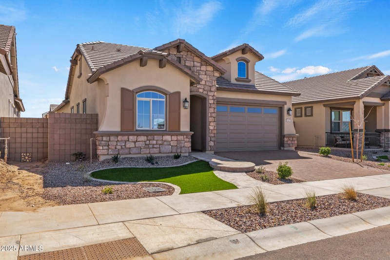 2) FRONT OF HOME