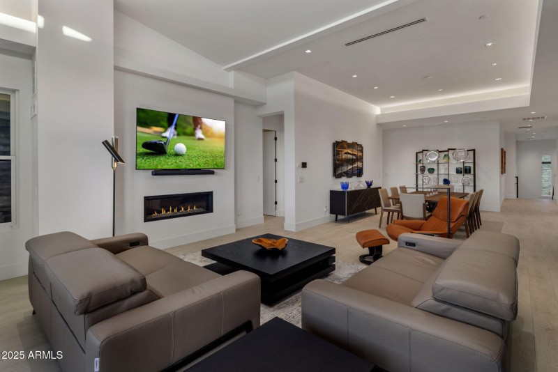 Living room Fireplace