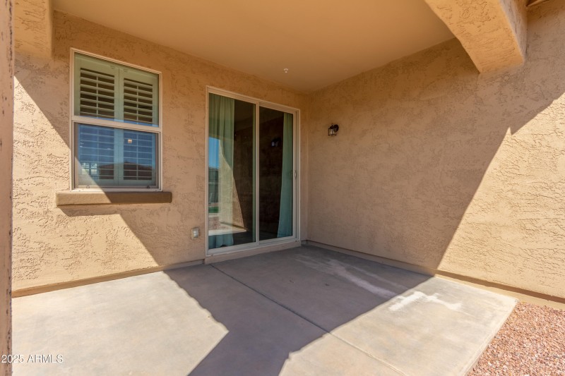 Covered Back Patio