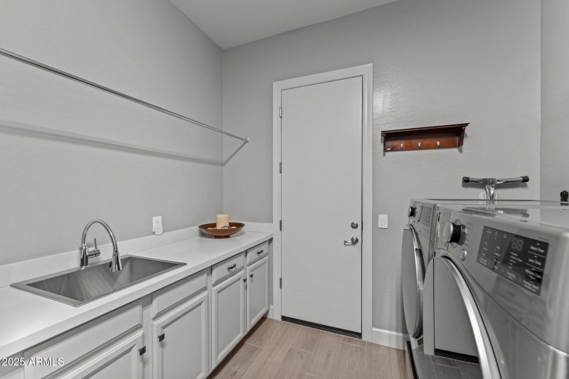 Large laundry room