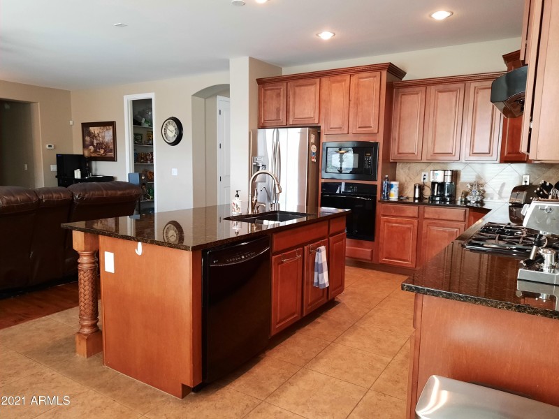huge kitchen island