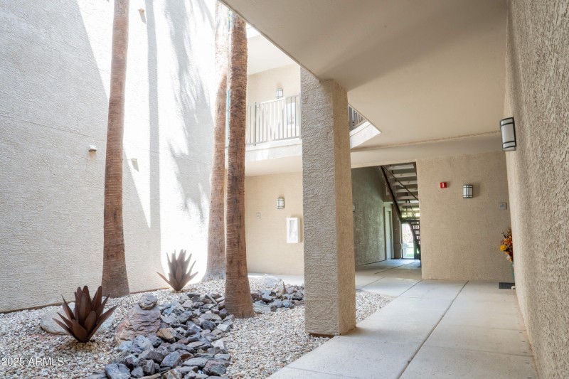 Building entrance