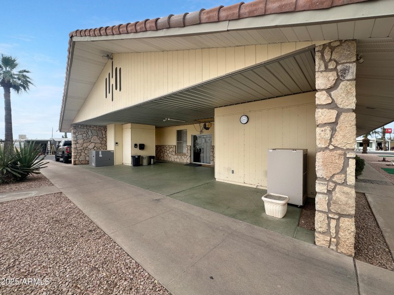 Clubhouse Back Entrance