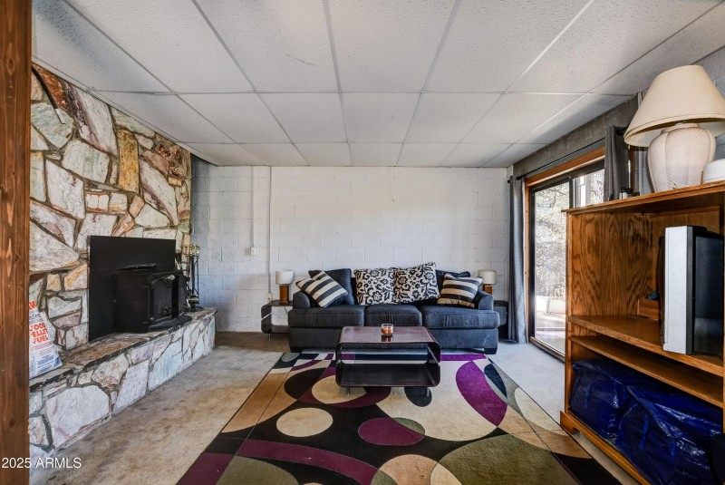 Finished basement