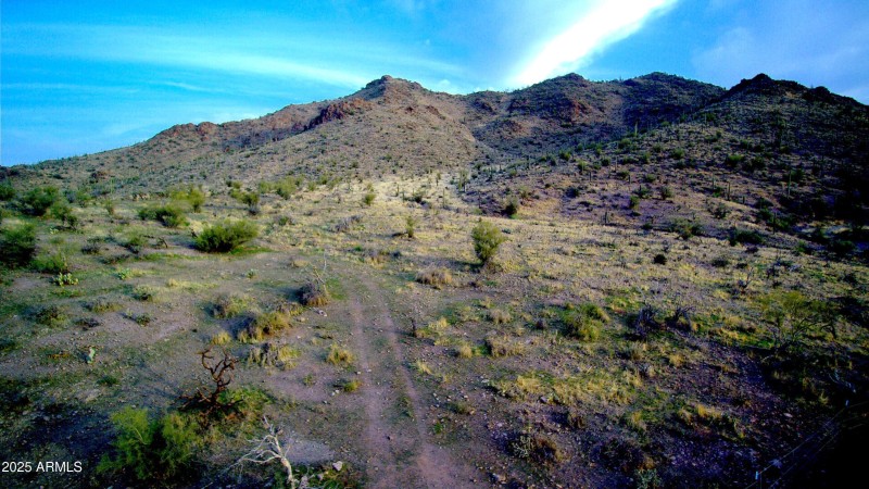 Gate drone path view