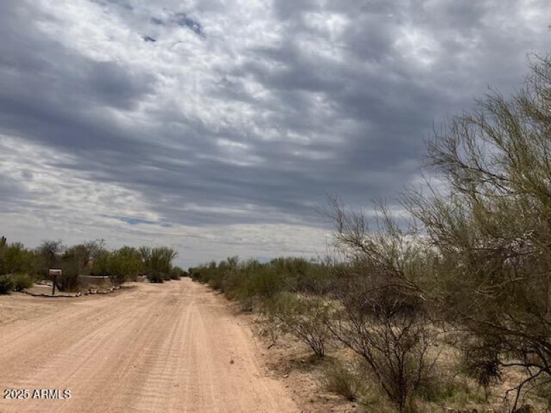 Looking south along 160th