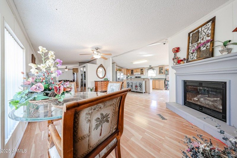 Living Room toward the Kitchen