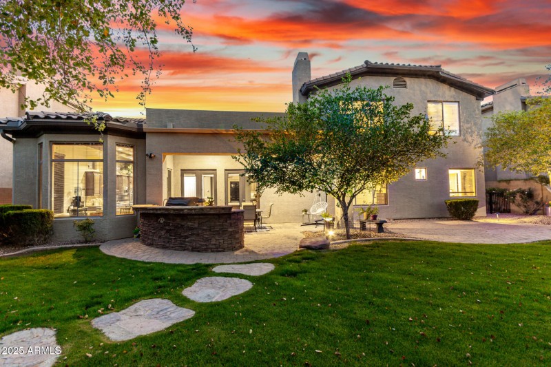 Backyard Twilight