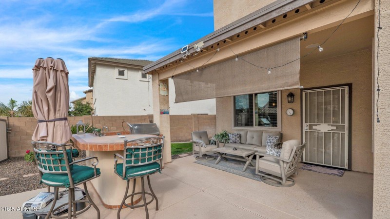 Back Patio
