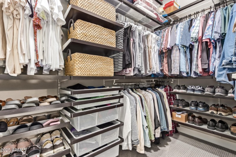 Master Walk-in Closet