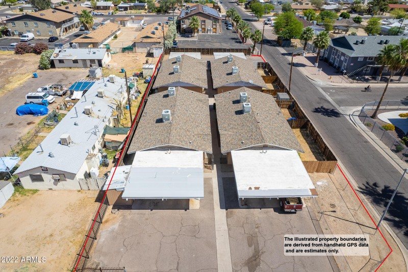 Drone View Looking North