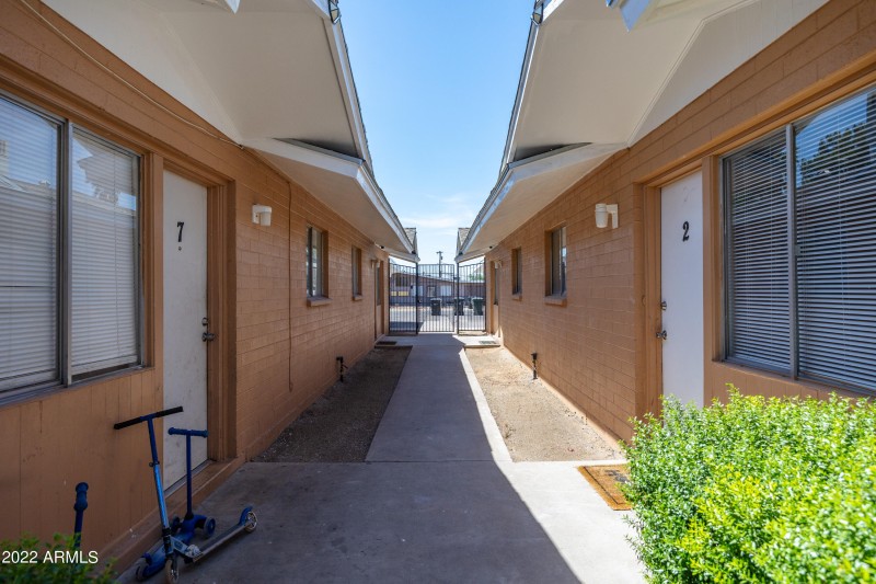 Courtyard Looking South