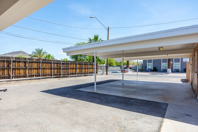 Northeast Carport View