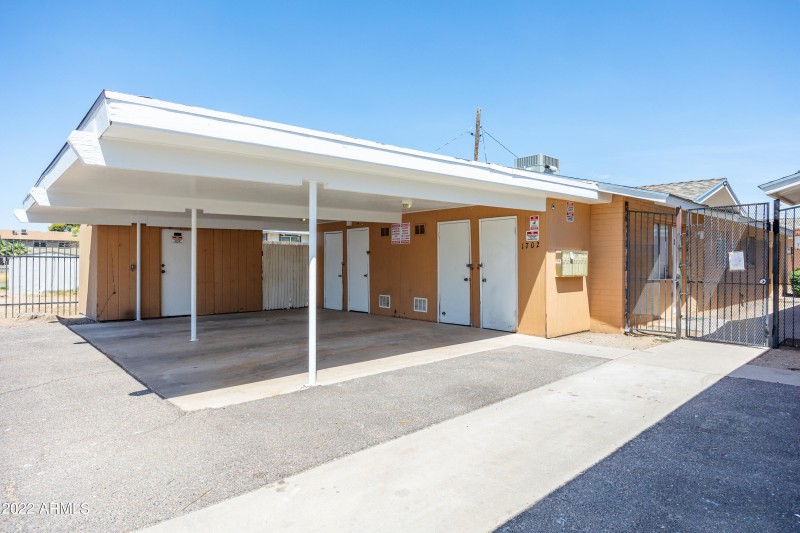 Southwest Covered Parking View