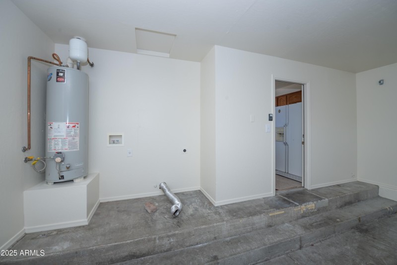 Laundry Hookup Unit 1