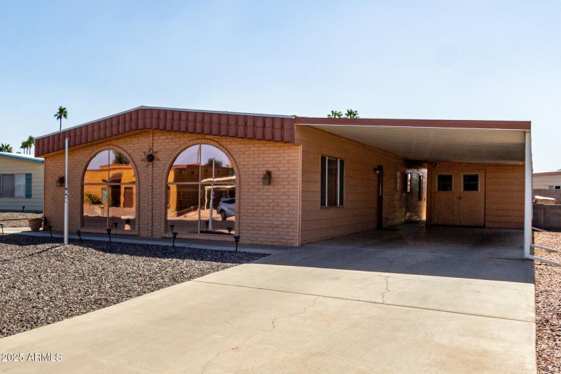 2 Car Carport with Storage