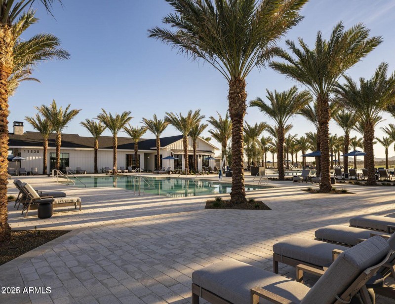 lap pool area that is heated in winter