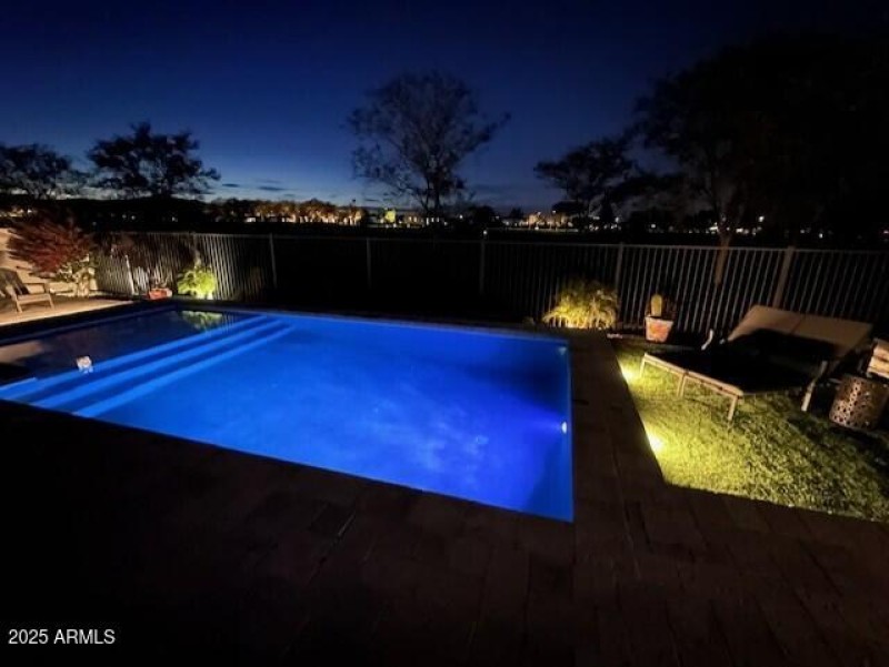 Pool at Dusk