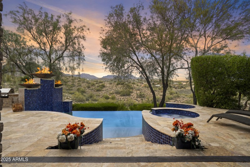 Master Suite with Pool Views