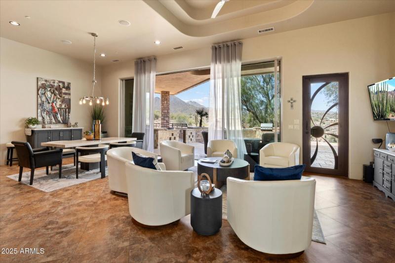 Indoor-Outdoor Entertaining Space