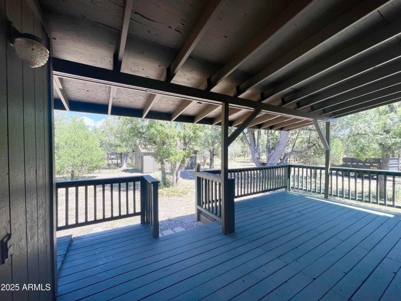 Back Covered deck