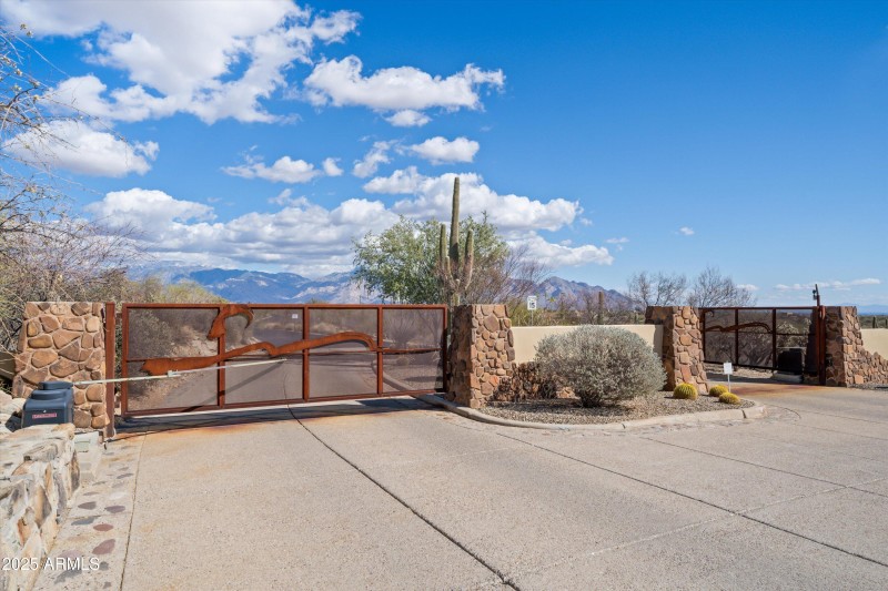 Automatic gate entry