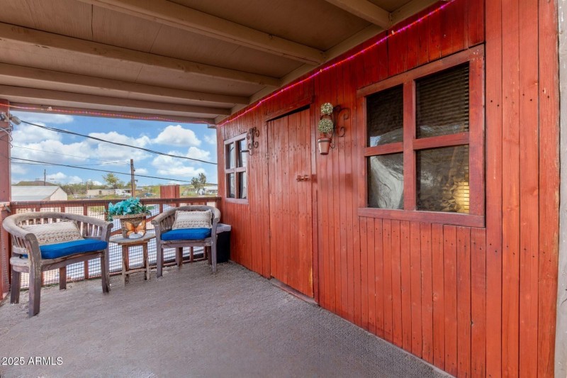 Western Town Porch
