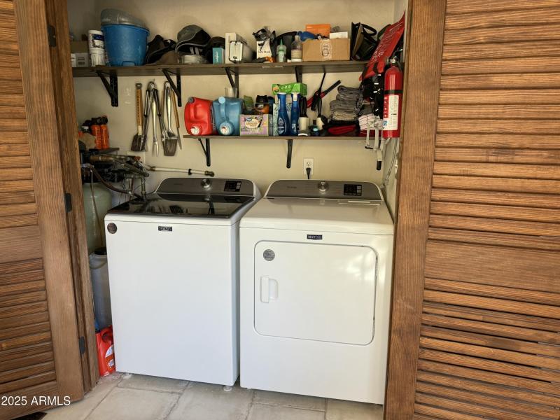 Laundry area