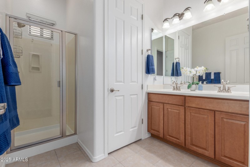 Seconary Bathroom Poinsettia