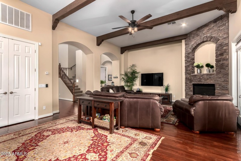 Kitchen to Family Room