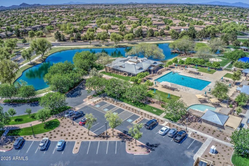 Ranch House Aerial