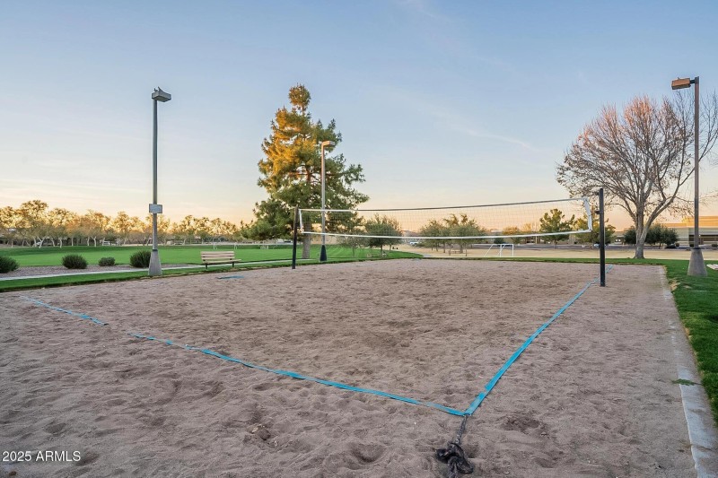 Beach Volleyball Pit