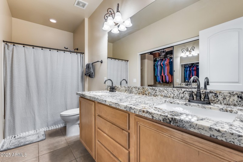 First primary bathroom