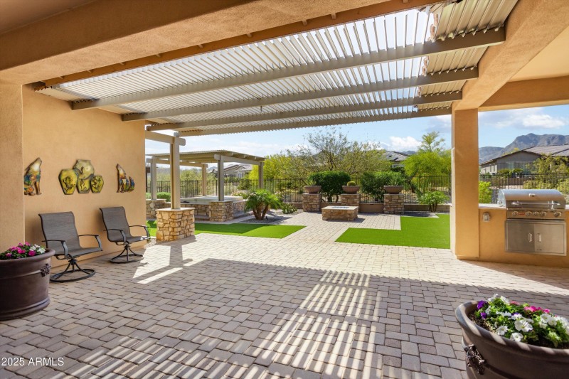 Rear Patio