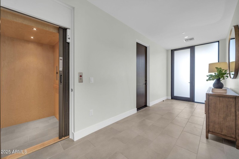 Elevator in Foyer