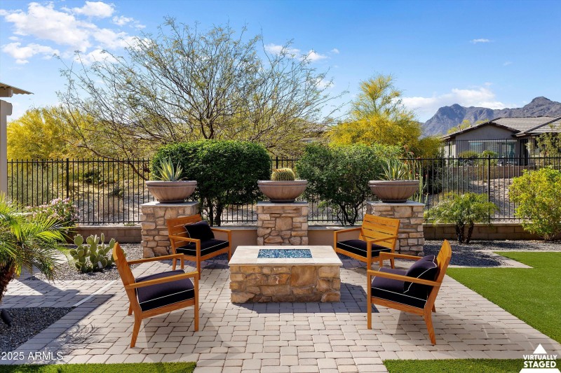 Backyard - Virtually Staged