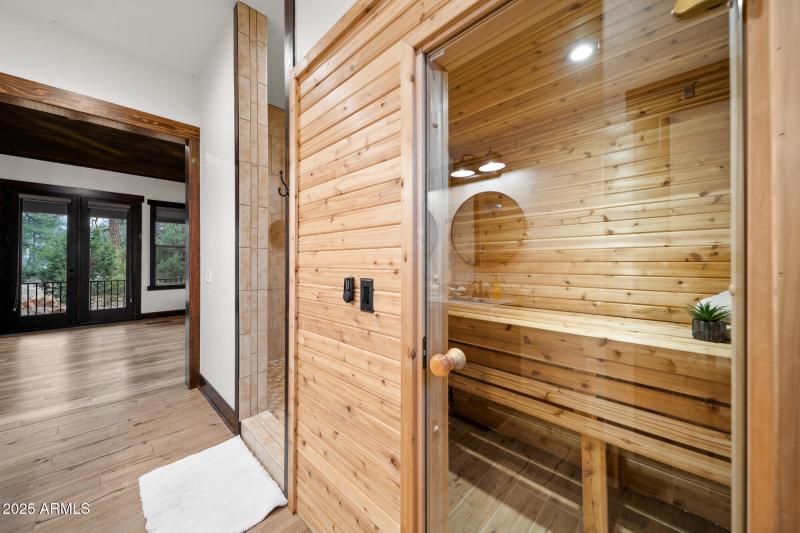 Sauna off Primary Bath