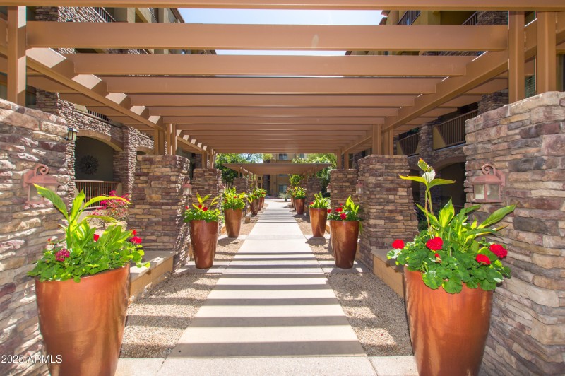 36 Walkway to Second Clubhouse