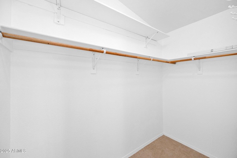 Primary Suite Walk-in Closet