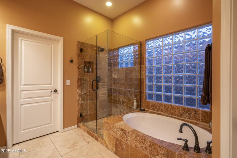 Walk In Shower & Separate Tub