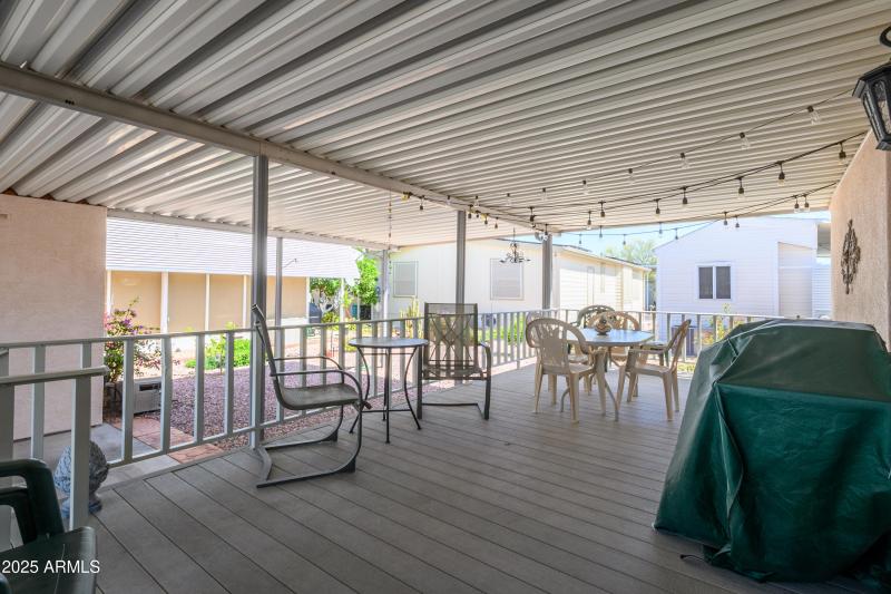 Entertain on Trex Deck