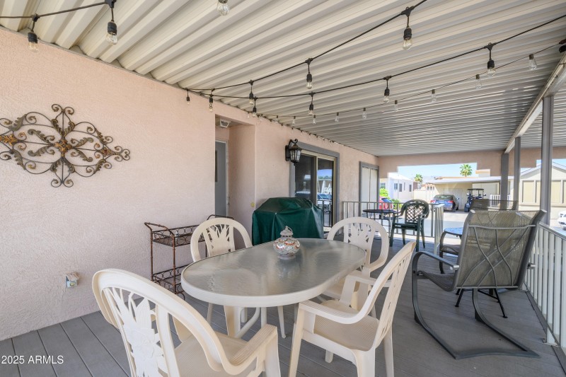 Dining on the Deck