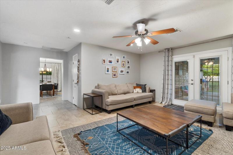 Separate Living Area Off The Kitchen