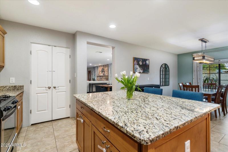 Open Kitchen with Pantry