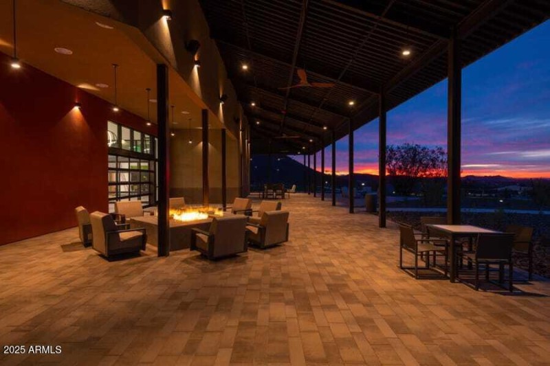 Sovita Club Firepit sunset