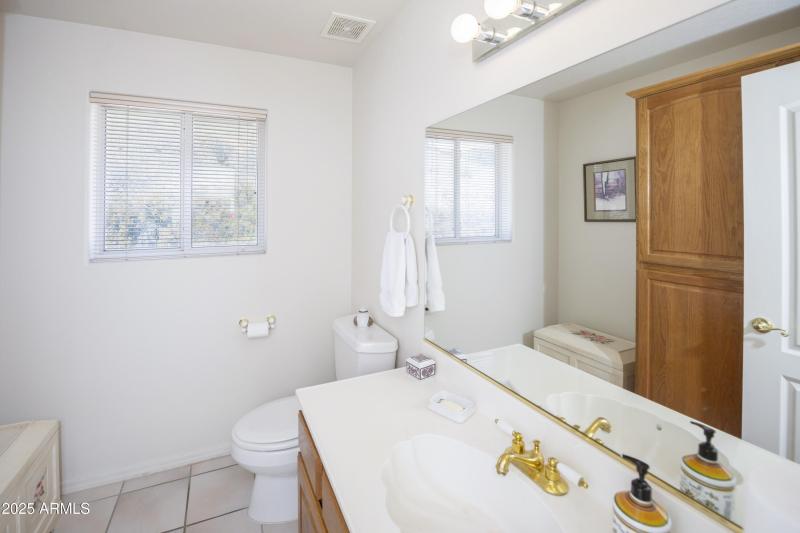 Upstairs Powder Room