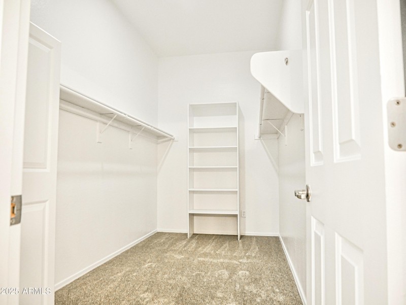 primary bedroom closet